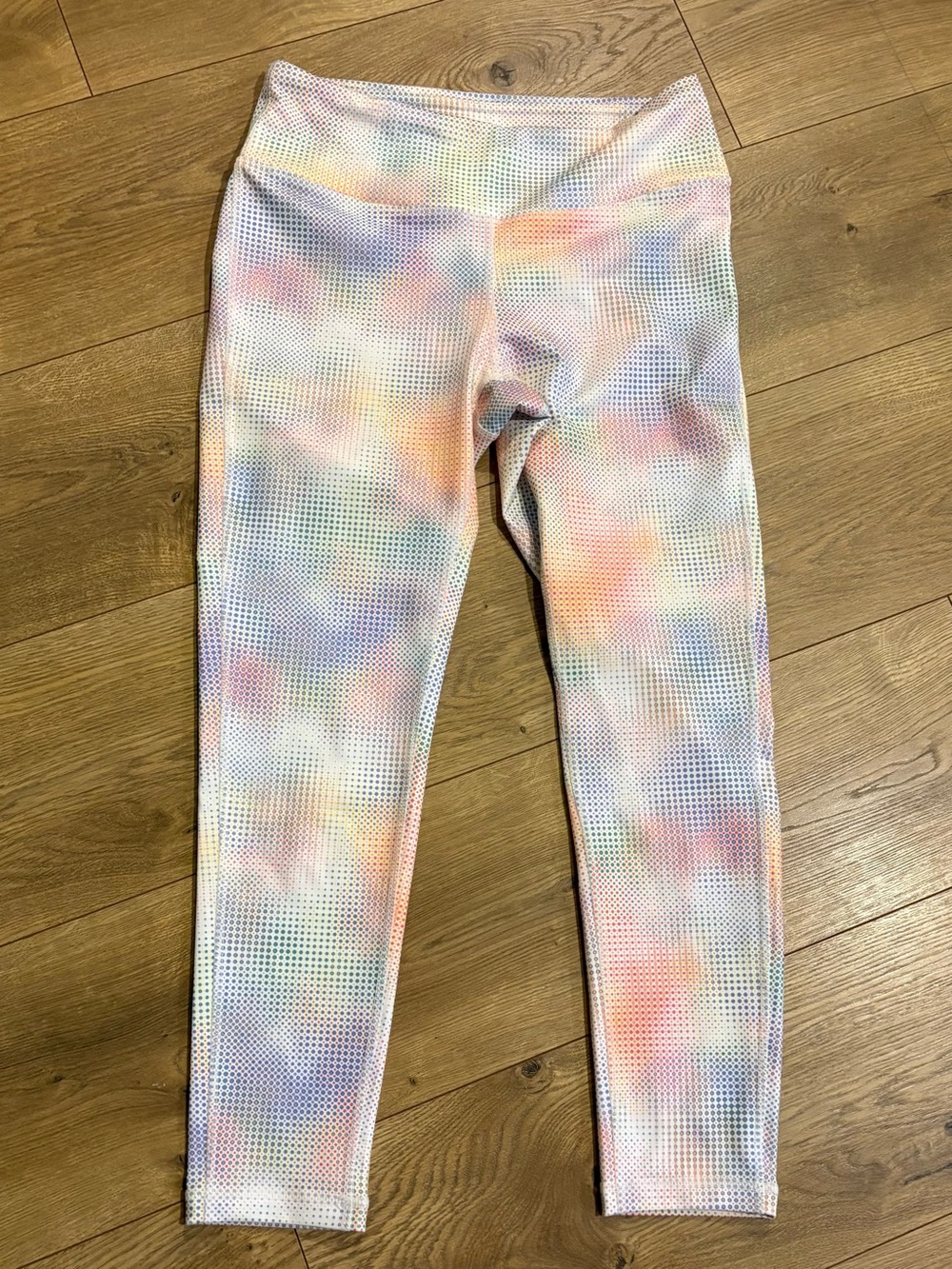 Pro Player Women's Leggings - S - Multicolor Polka Dot Polyester/Spandex Stretch